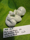 Royal Copenhagen White Porcelain Infant Baby Laying on Back Figurine
