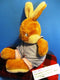 Superior Toy and Novelty Tan Sleeping Country Bunny Rabbit Plush