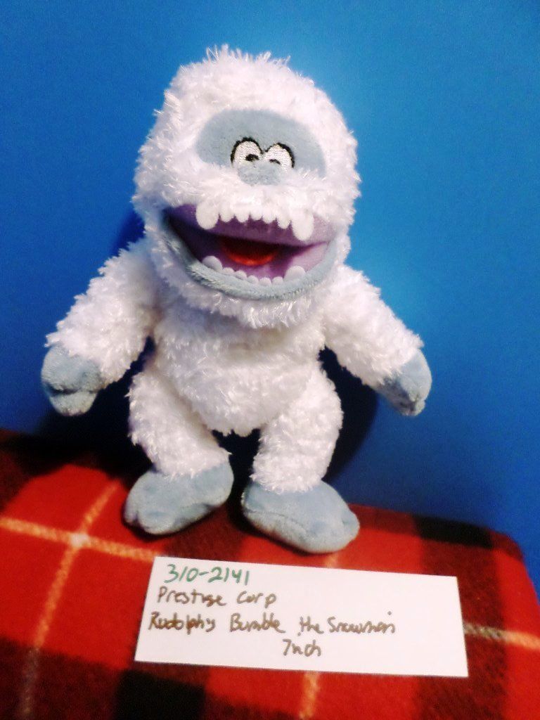 Prestige Rudolph Bumble the Abominable Snowman 2013 Beanbag Plush