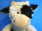Aurora Tubbie Wubbies Black and White Holstein Cow Beanbag Plush