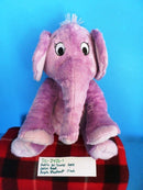 Kohl's Cares Dr. Seuss The Nose Book Purple Elephant 2014 Plush