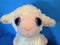 Aurora Dreamy Eyes White Lamb Beanbag Plush