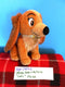 Just Play Disney Lady and The Tramp Lady Plush