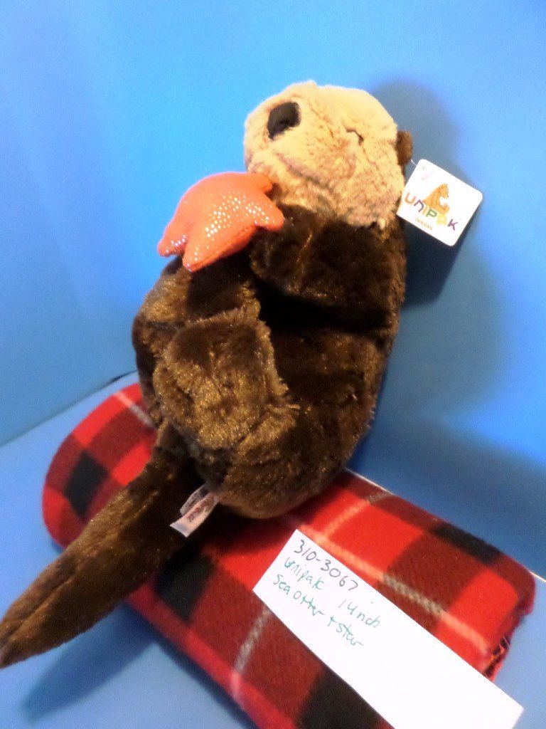 Unipak Sea Otter and Starfish Plush