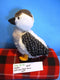 Hugfun White Grey Brown Duck Plush