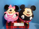 Ty Beanie Ballz Mickey and Minnie Mouse 2013 Beanbag Plushes