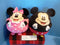 Ty Beanie Ballz Mickey and Minnie Mouse 2013 Beanbag Plushes