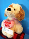 Best Made Toys Hug Me Heart Beige and Brown Puppy Plush
