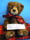 Russ Brandwell Brown Teddy Bear Beanbag Plush