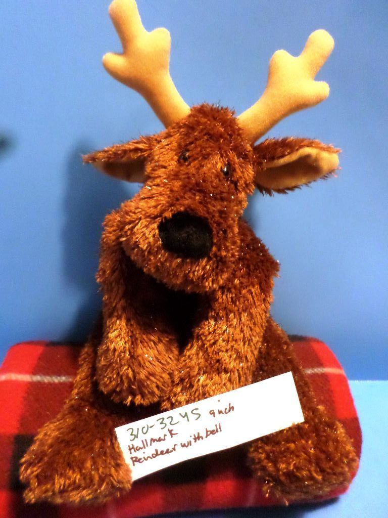 Hallmark Comet the Reindeer with Bell Beanbag Plush