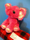 Aurora Dreamy Eyes Pink Elephant Beanbag Plush