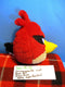 Commonwealth Rovio Angry Birds Space Super Red Bird 2011 Plush