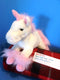 Best Made Toys White and Pink Unicorn Beanbag Plush