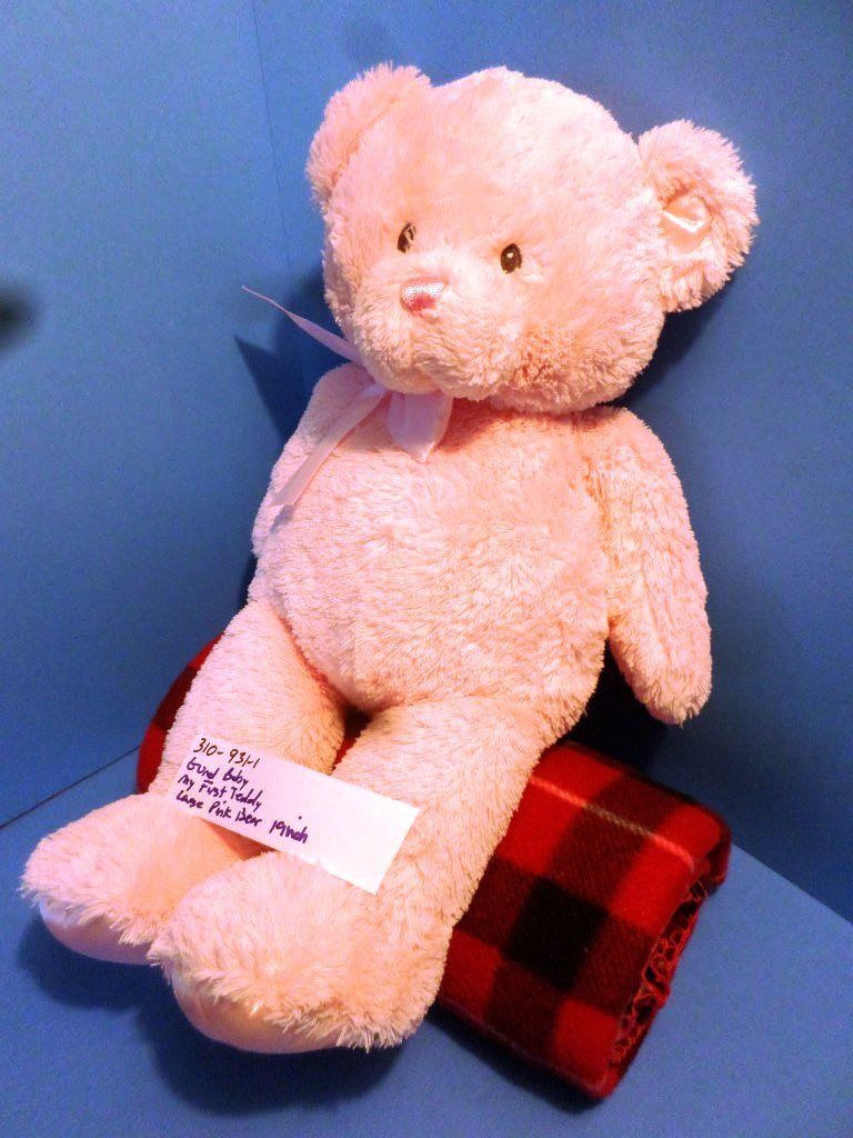Baby Gund My First Teddy Pink Teddy Bear Plush