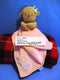 Carter's Child of Mine Brown Monkey Rattle Pink Sweet Cupcake Security Blanket