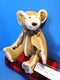 Bath and Body Works Gingerbread Teddy Bear Suede Leather Plush