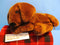 Commonwealth Chocolate Lab Brown Dog 2001 Beanbag Plush