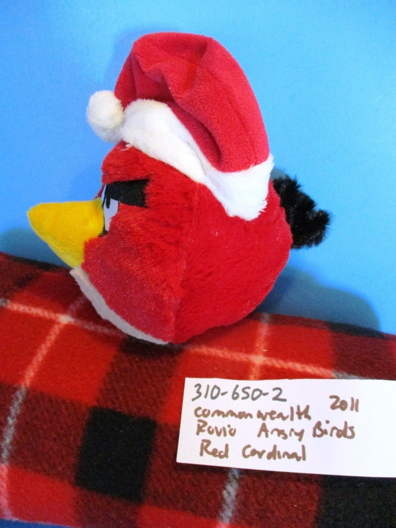 Commonwealth Rovio Angry Birds Christmas Red the Cardinal 2011 Plush