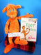 Kohl's Cares Dr. Seuss The Foot Book Orange Bear 2005 Plush and Book