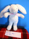 Russ Plus White Bunny Rabbit Beanbag Plush