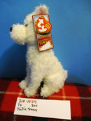 Ty Beanie Babies TinTin Snowy 2011 Beanbag Plush