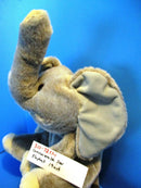 Commonwealth Grey Elephant 2001 Beanbag Plush