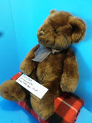 Commonwealth Brown Teddy Bear 2001 Beanbag Plush