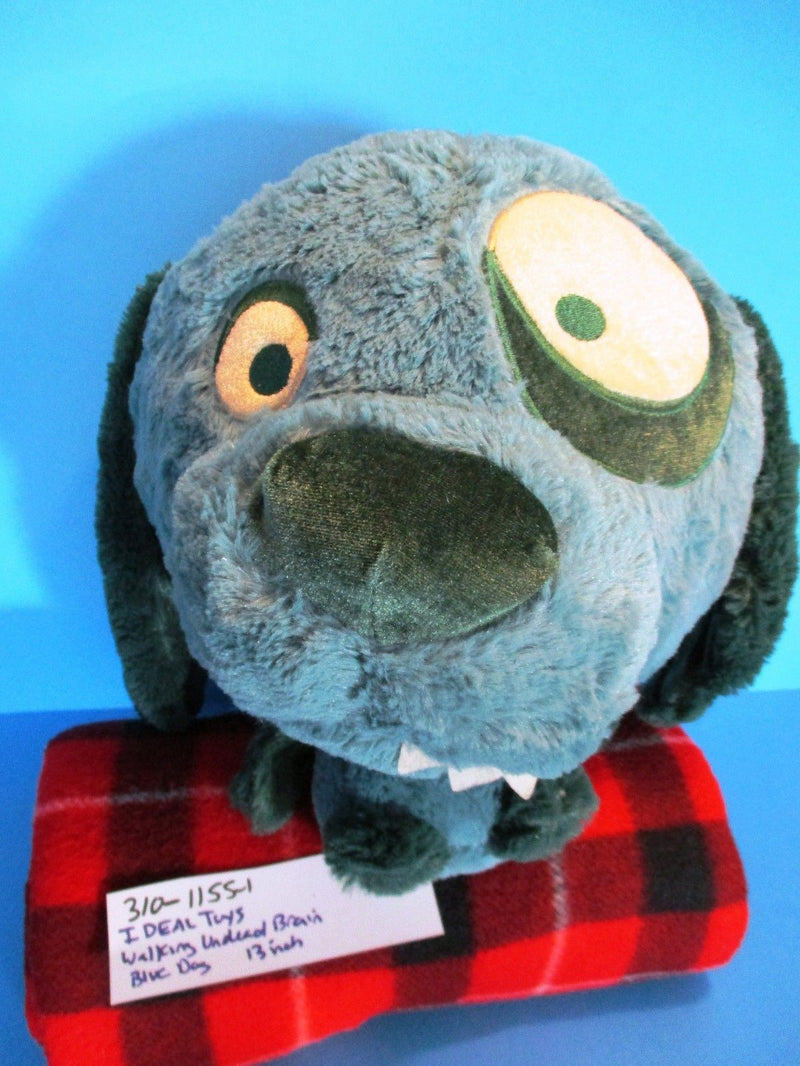 Ideal Toys Direct Walking Undead Blue Zombie Dog Plush