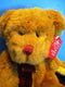 Russ Garland Gold Tinsel Teddy Bear Beanbag Plush