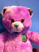 Build-A-Bear Friends Forever Purple Peace Cat Plush