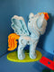 Hasbro Play-Doh Set and My Little Pony Rainbow Dash Style Salon 2014 Mold