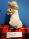 Impact International Goose Duck in Straw Hat 1988 Plush