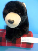 Ty Classic Forest Black Bear 2002 Beanbag Plush