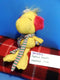 Applause Peanuts Woodstock in Earmuffs and Scarf Beanbag Plush