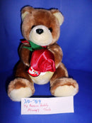 Ty Beanie Buddy Always Brown Bear with Red Rose 2005 Beanbag Plush