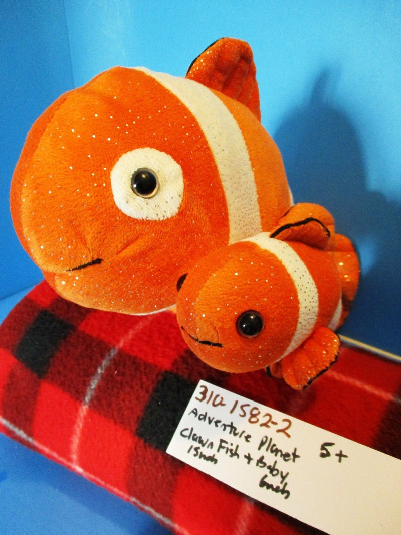 Adventure Planet Birth of Life Clown Fish and Baby Plush